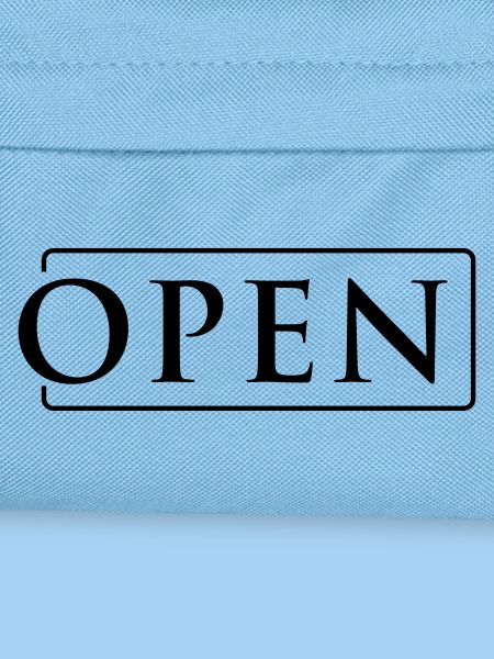 OPEN in Rahmen