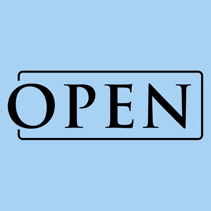 OPEN in Rahmen
