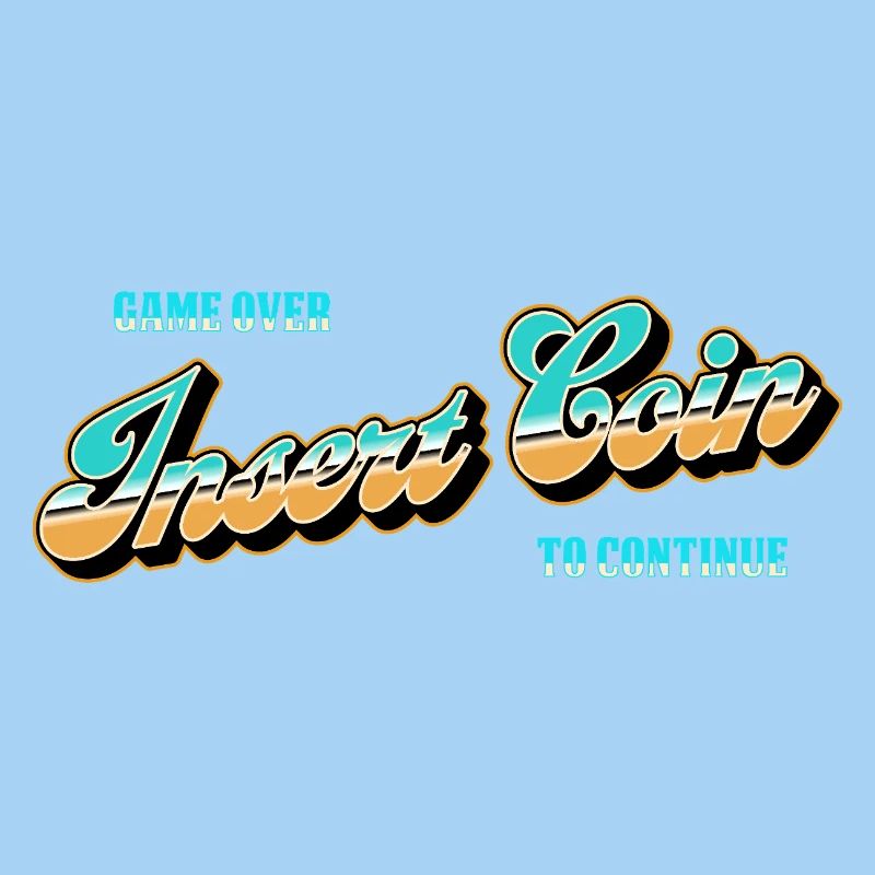 Insert Coin Arcade Nostalgia