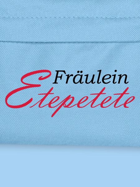 Miss Etepetete lettering