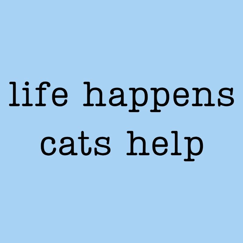 Das Leben passiert, Katzen helfen