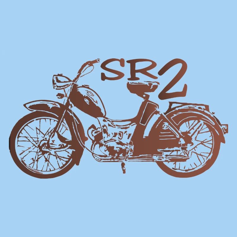 Simson SR2 rubinrot