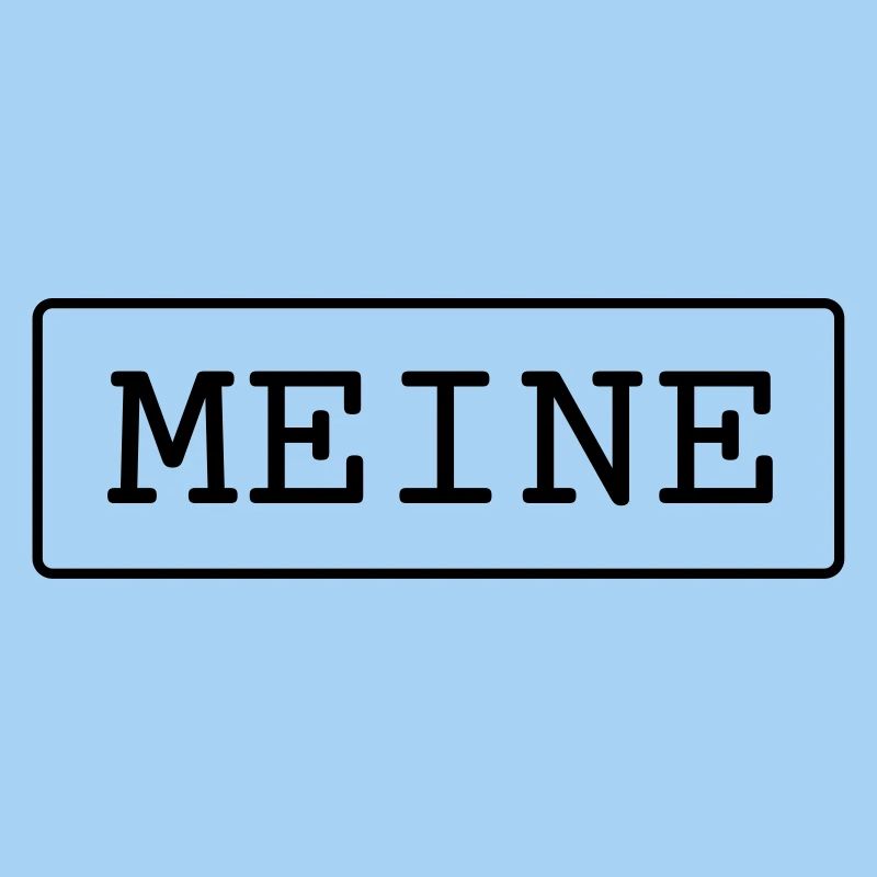 Meine Eigentum Besitz Geschenk