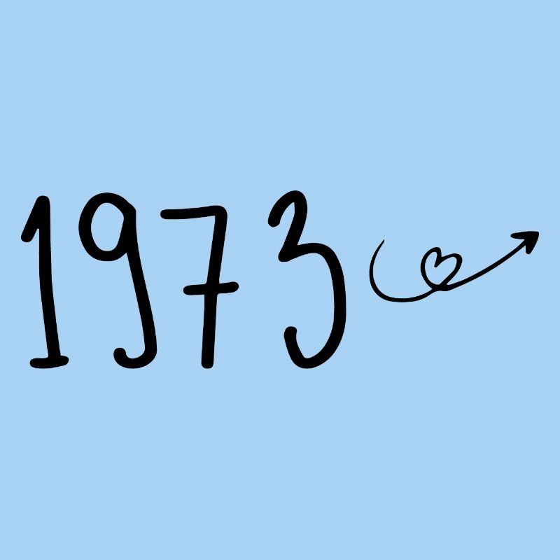 1973 Jubiläum 1973 Retro 1973