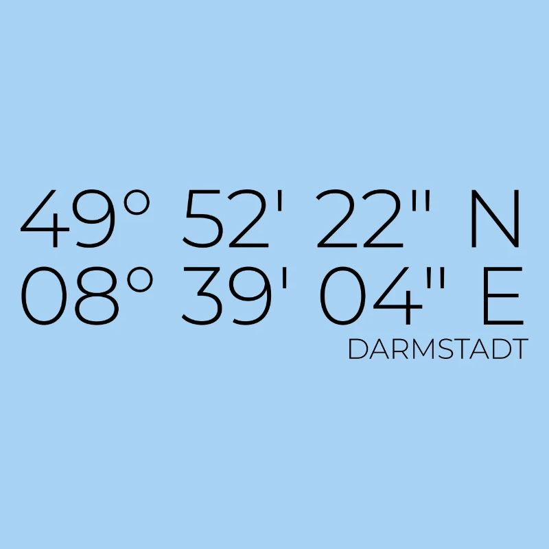 coordinates Darmstadt