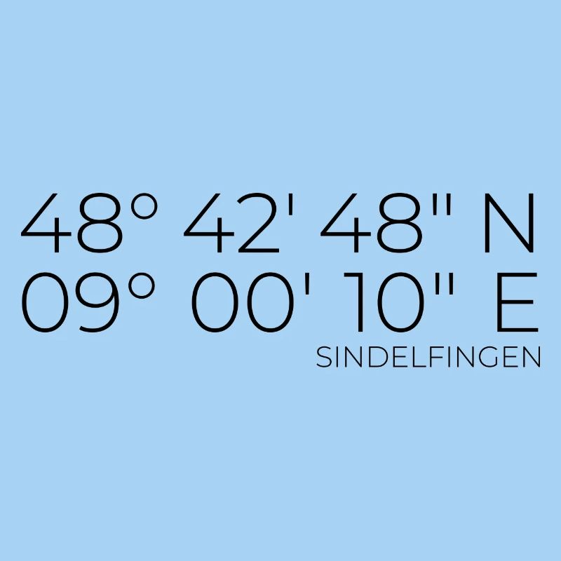 Coordinates Sindelfingen