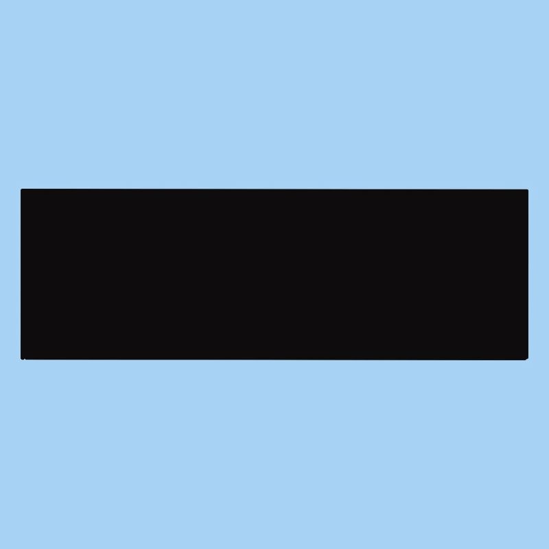 Abstract rectangle in black