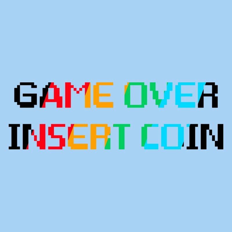 Game Over Münze einwerfen