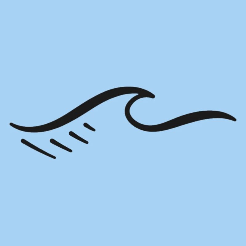 Abstract Geometric Wave Pattern