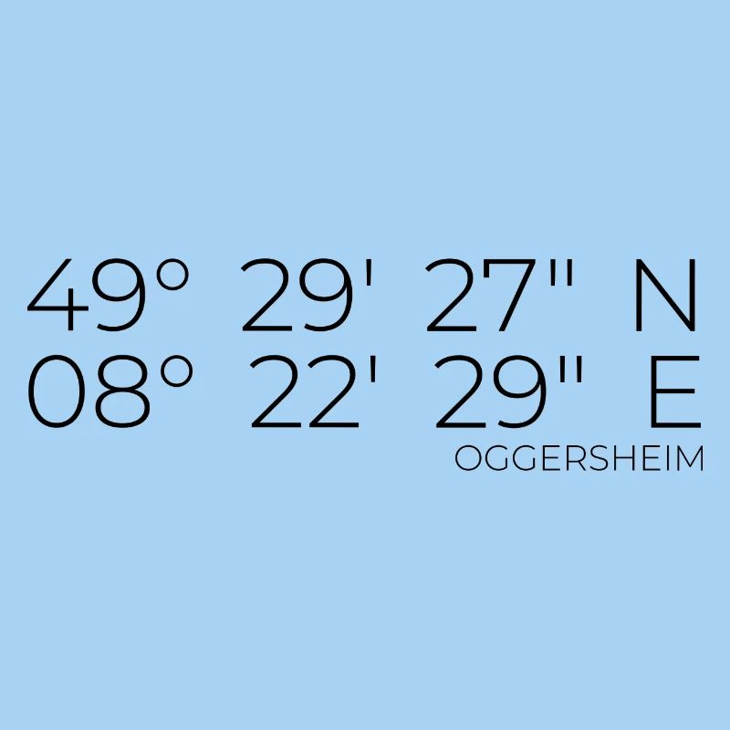 Coordinates Oggersheim