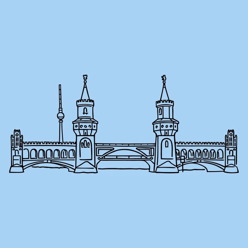 Oberbaum Bridge in Berlin