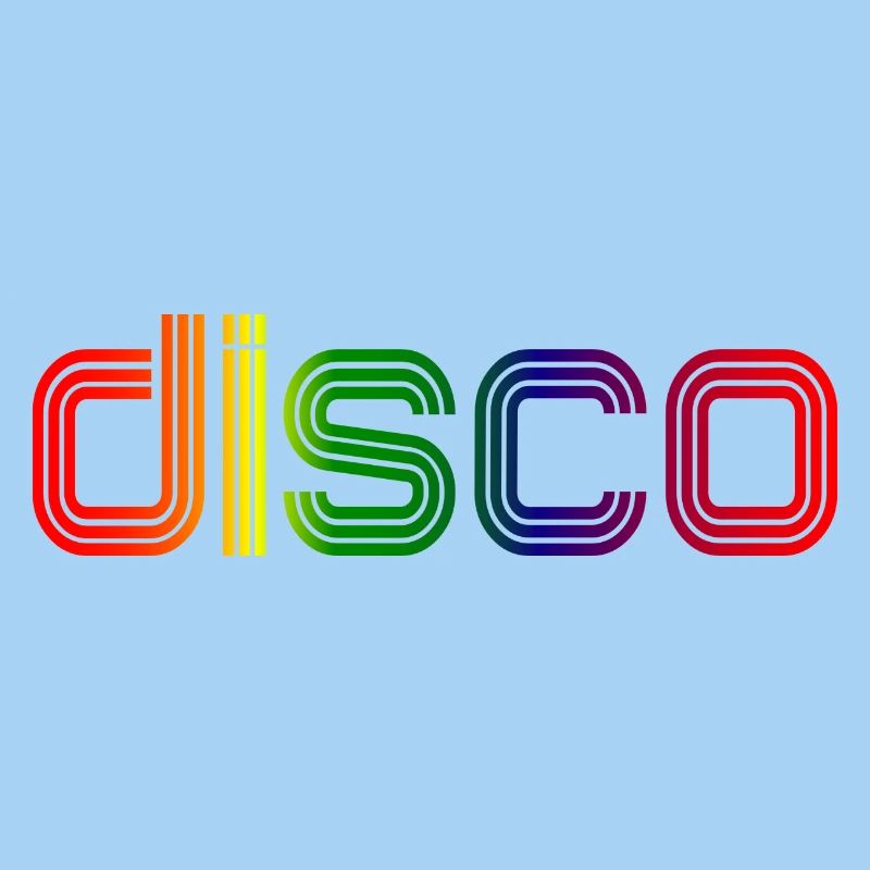 Disco Spectrum Neon Retro