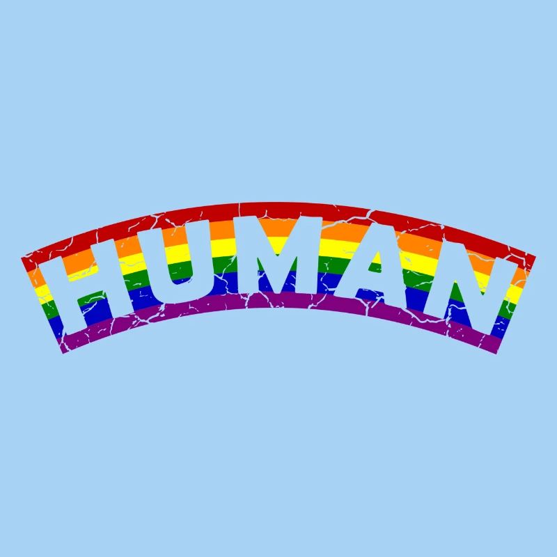 Human Pride Flag Design
