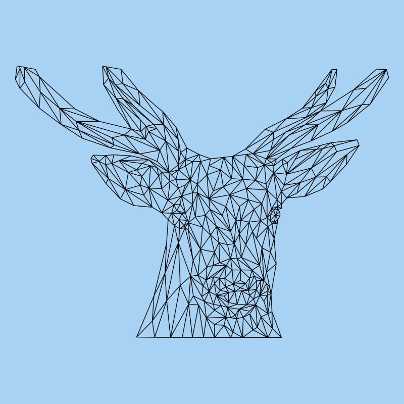 Cerf #LowPoly
