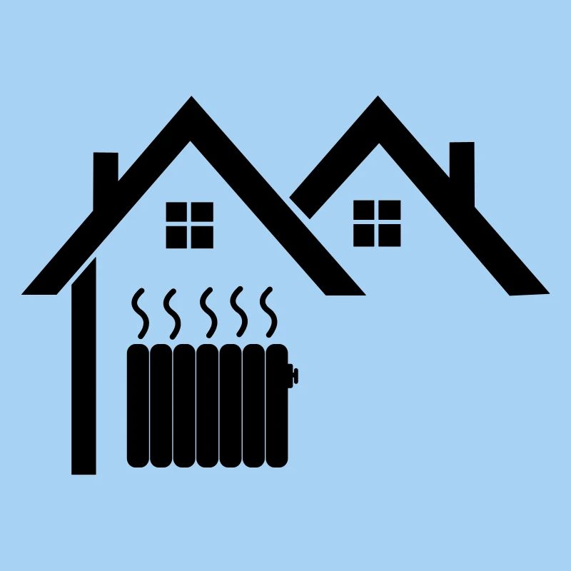 Chauffage de la maison chauffage central chauffage central logo