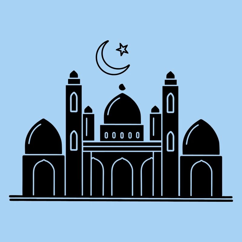 Moschee religiöse Kultstätte