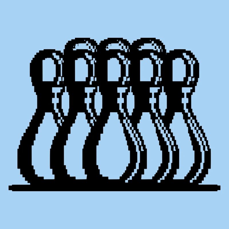 Bowling Pixel Kunst