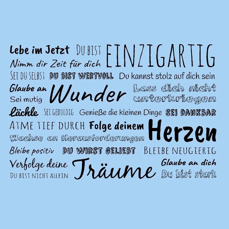 Vous êtes unique – pos. Affirmations et dictons