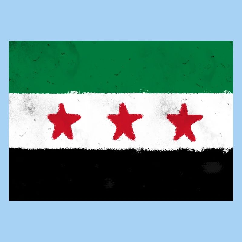 Drapeau de la Syrie
