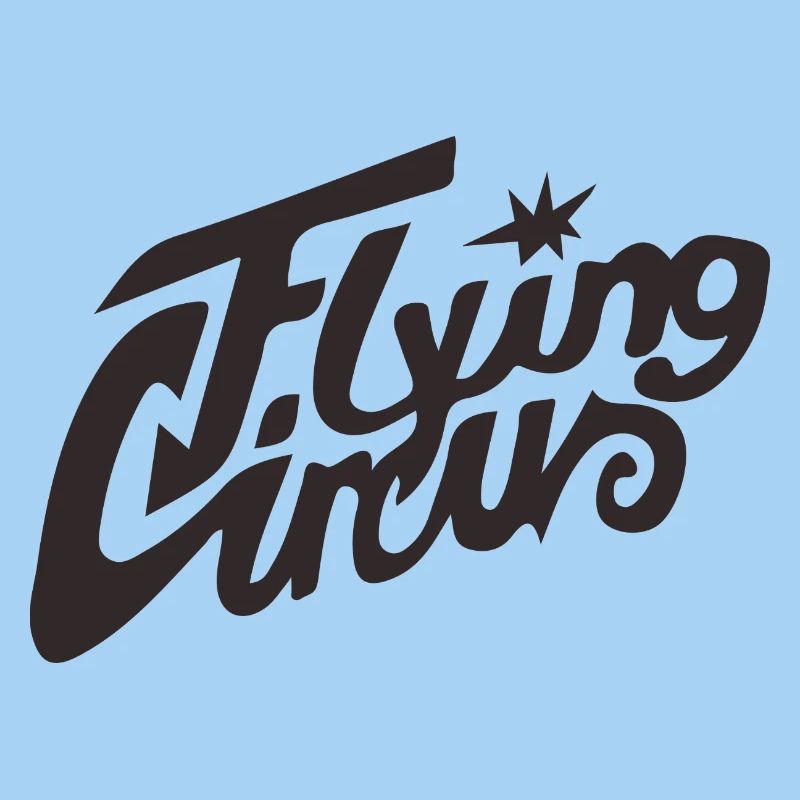 „Flying Circus” Vintage Script