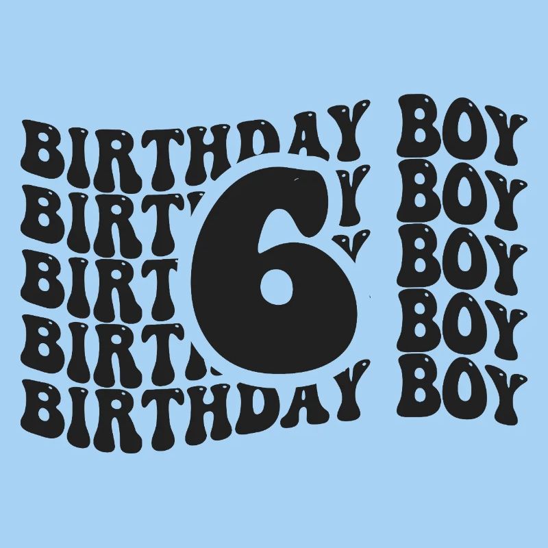 Garçon Anniversaire 6 Ans