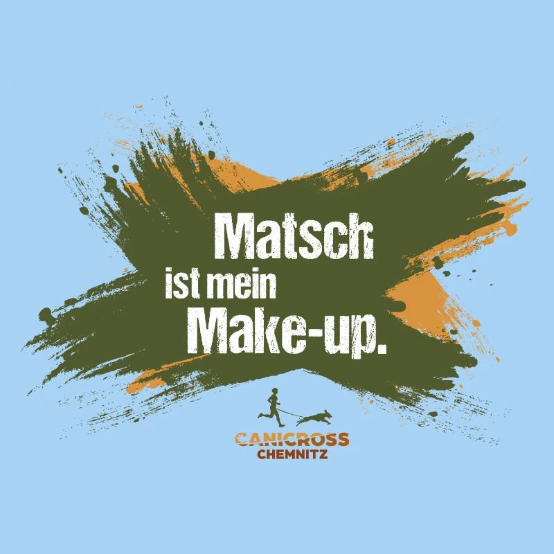 La boue, c’est mon maquillage.