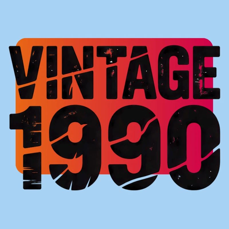 Vintage 1990 Gradient