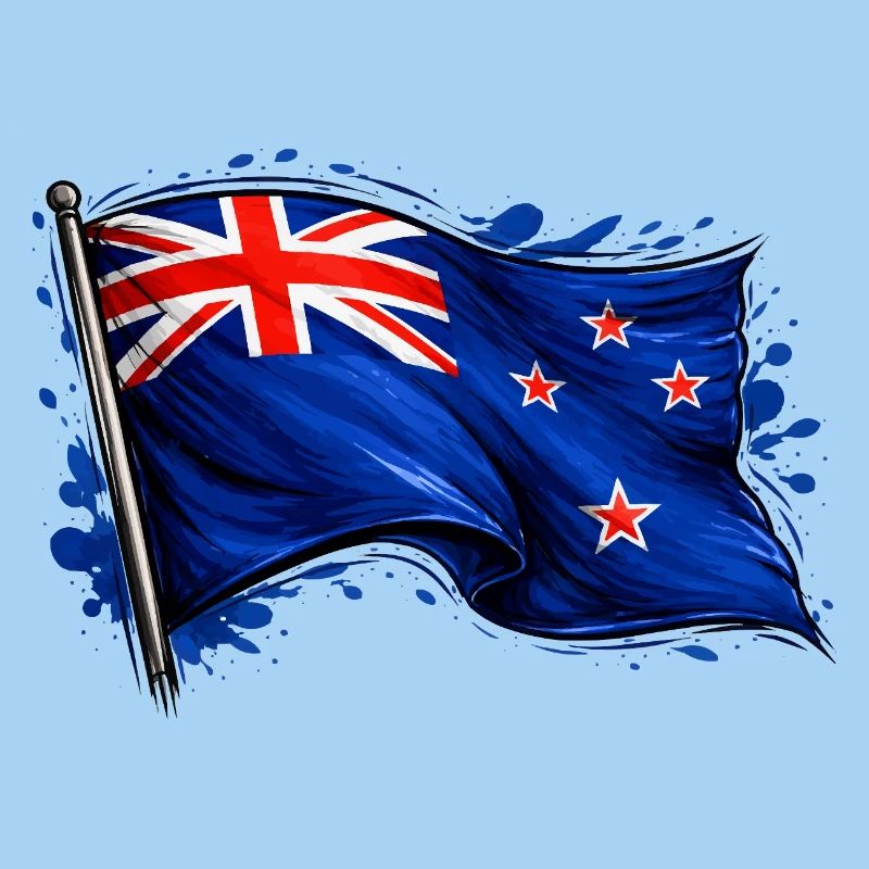 Neuseeland Flagge