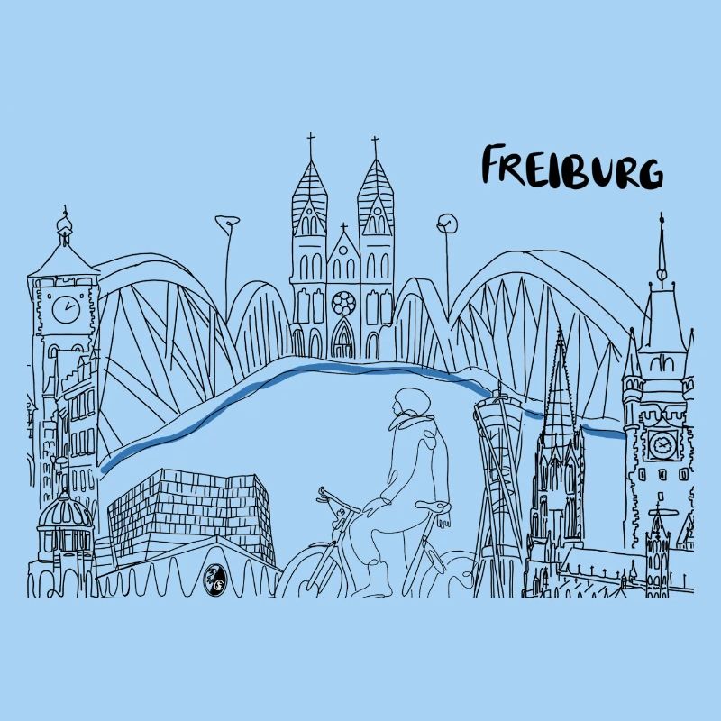 Freiburg Skyline 