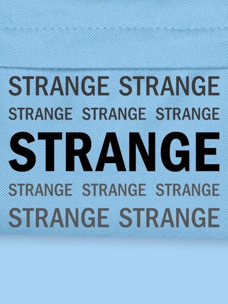 Strange Typografie