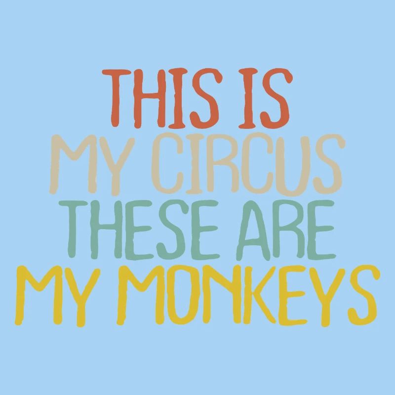 Circus Monkeys Typography