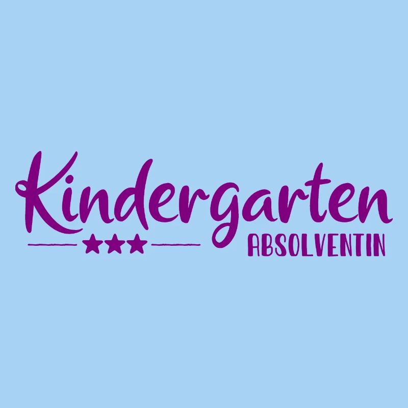 Kindergarten Absolventin - Einschulung - Kita