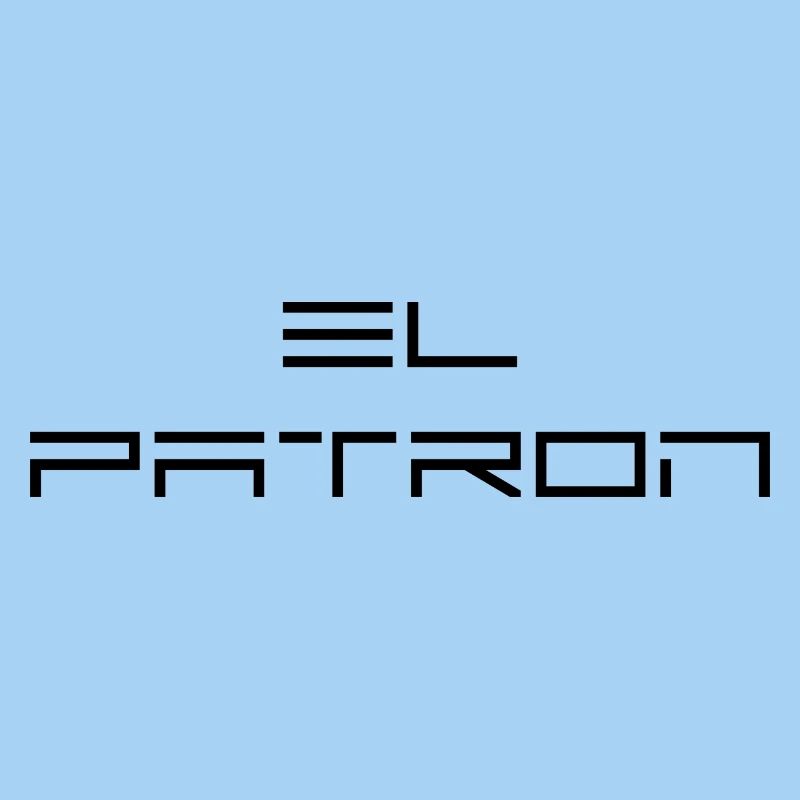 Lettrage El Patron – Diction à la mode