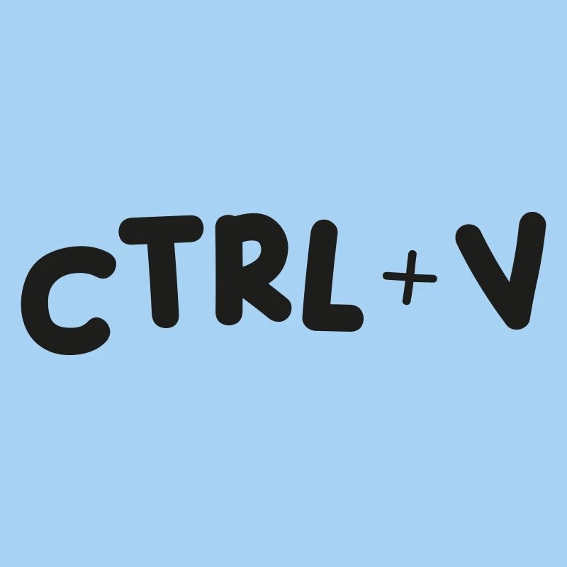 CTRL+V Paste -Gift for IT and Twins
