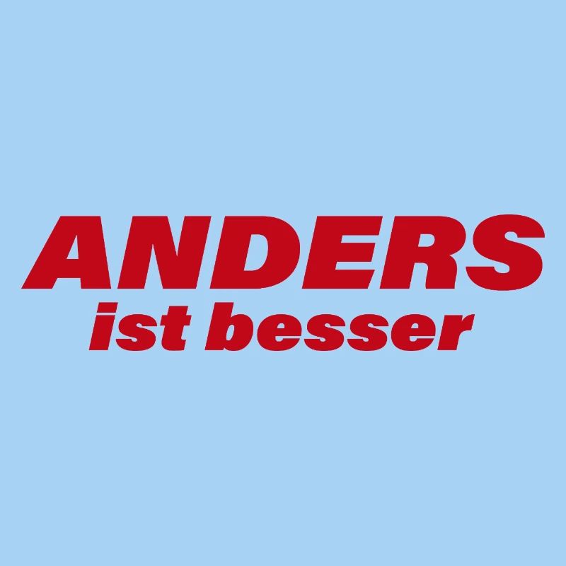 DIFFÉRENT, C’EST MIEUX