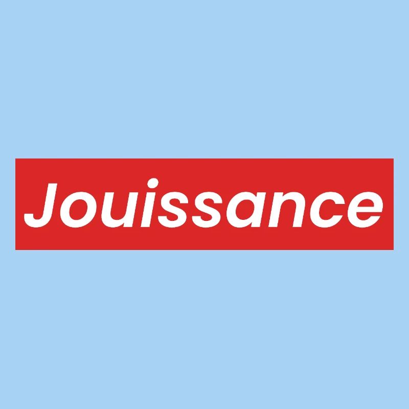 Jouissance Statement philosophy