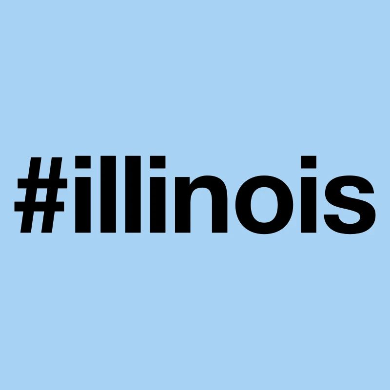 ILLINOIS Hashtag États-Unis