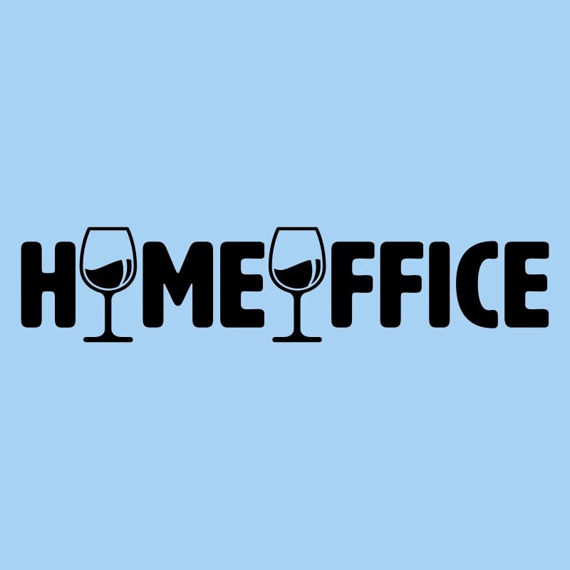 Homeoffice Weingläser