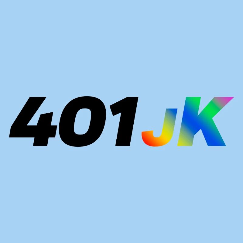 401JK Rainbow Gradient