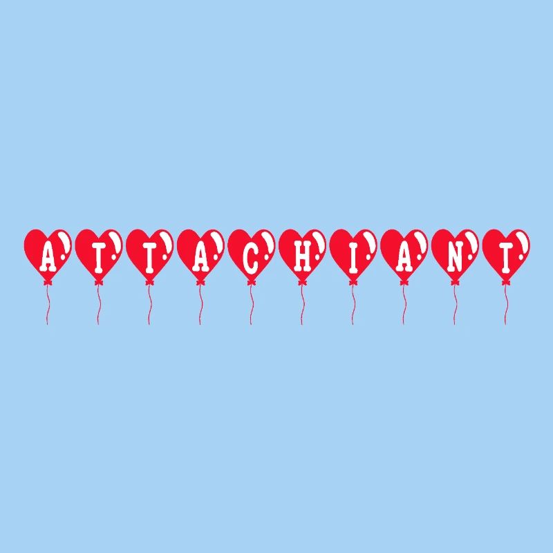 Herzballons binden