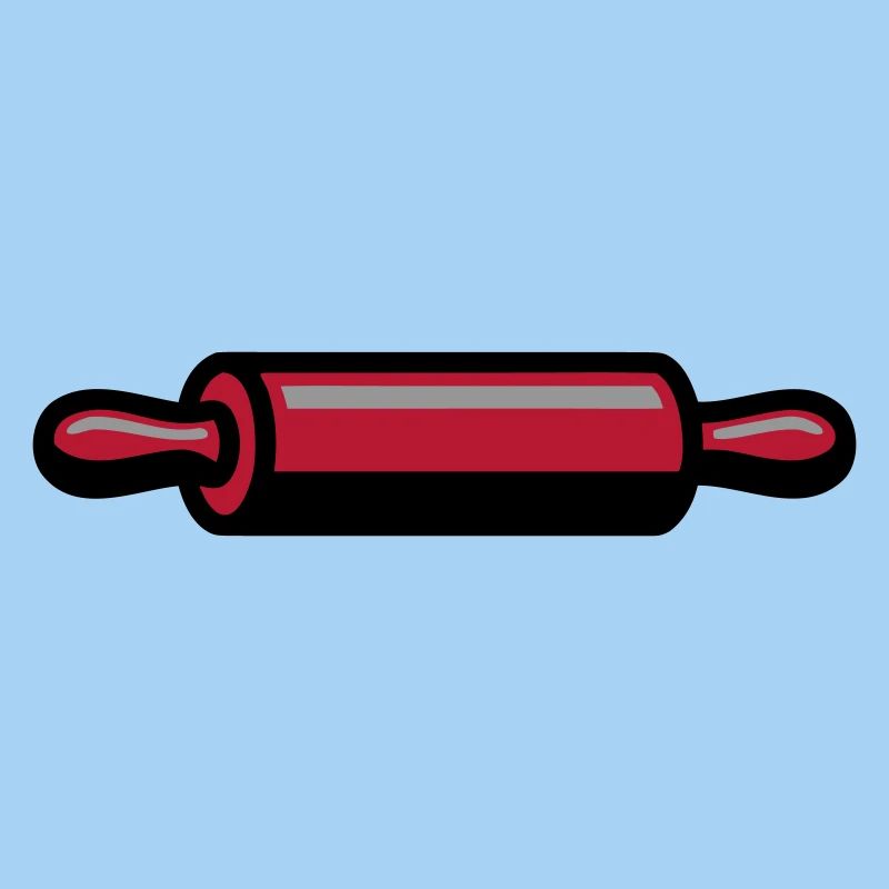 Rolling Pin Baking Baker Confectionery Logo