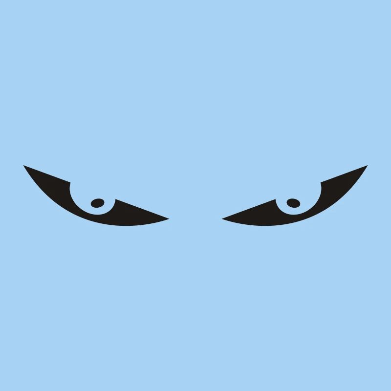 yeux de bande dessinée des yeux smiley