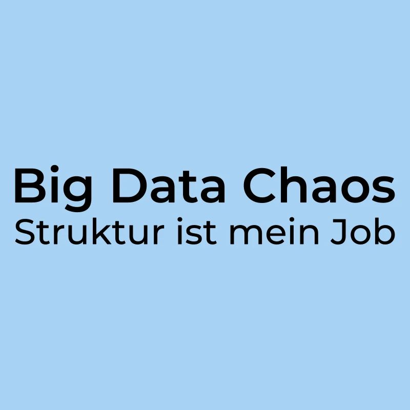 Big Data Chaos – La structure est mon travail