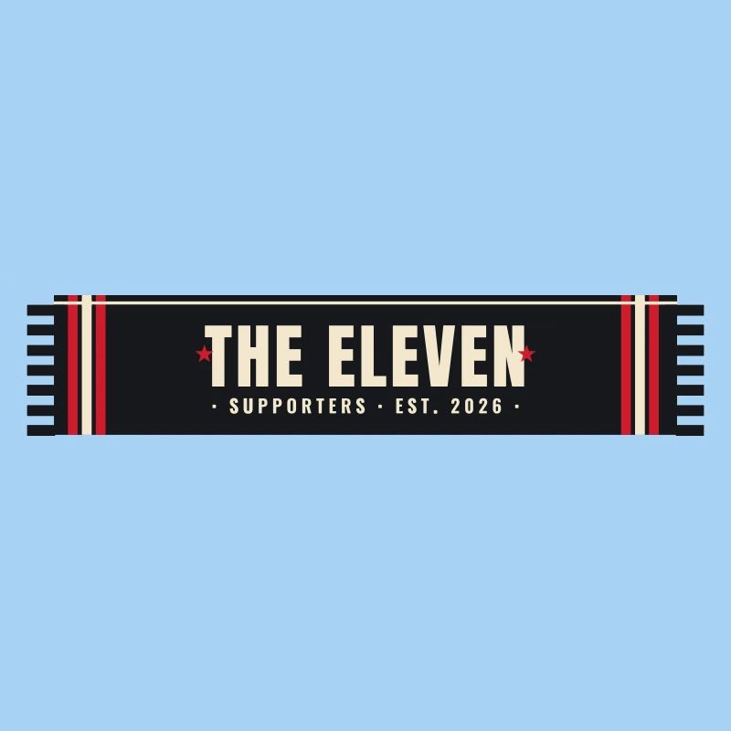 Die Elf — Design des Stützerschals