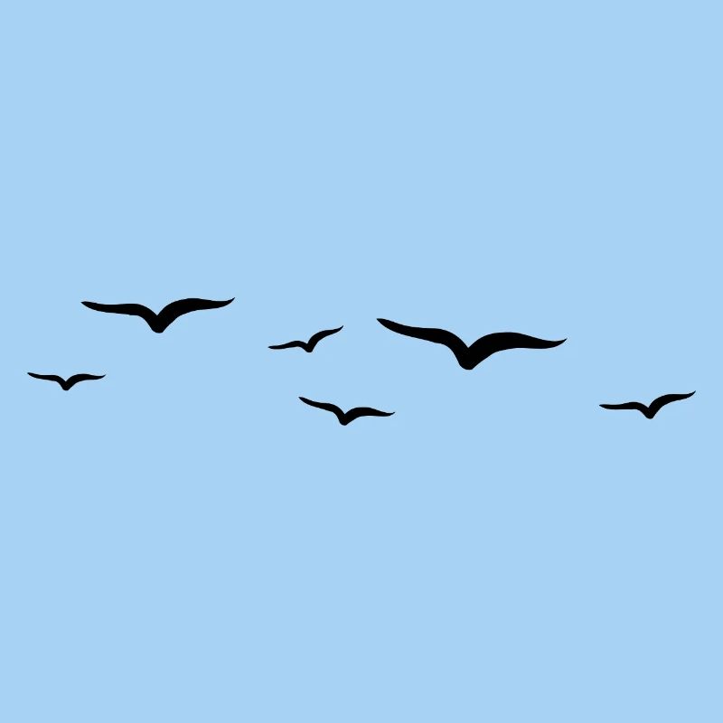 Abstrakte Flugvogel Illustration
