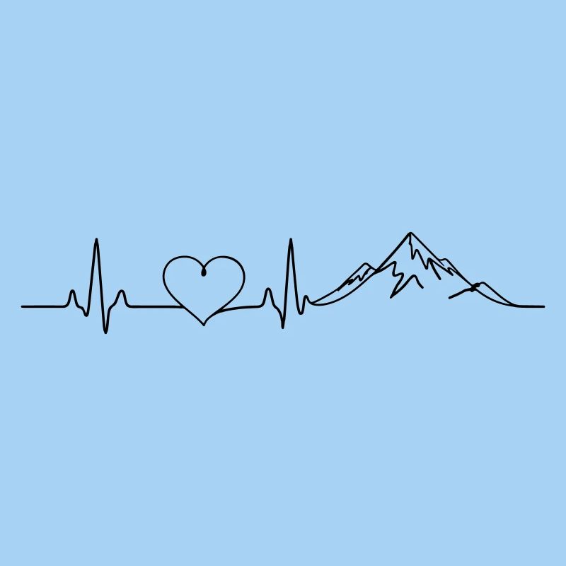 Berge Puls Herz