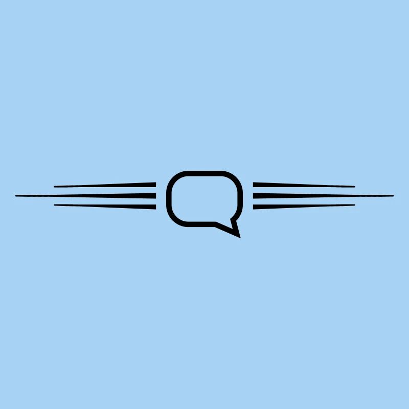 Ligne de bulle de dialogue
