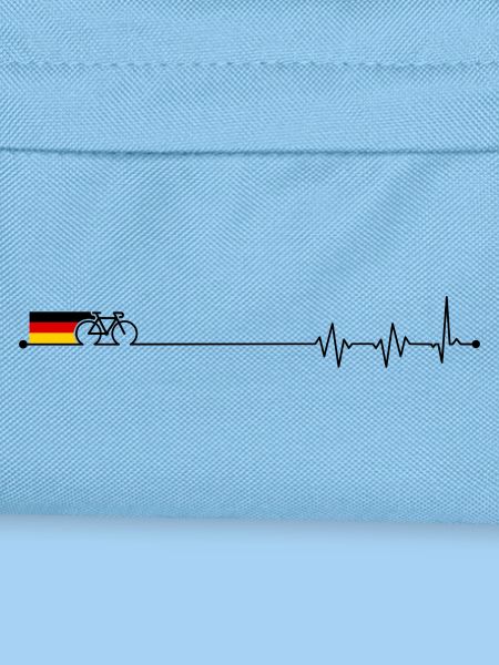 Germany flag bicycle