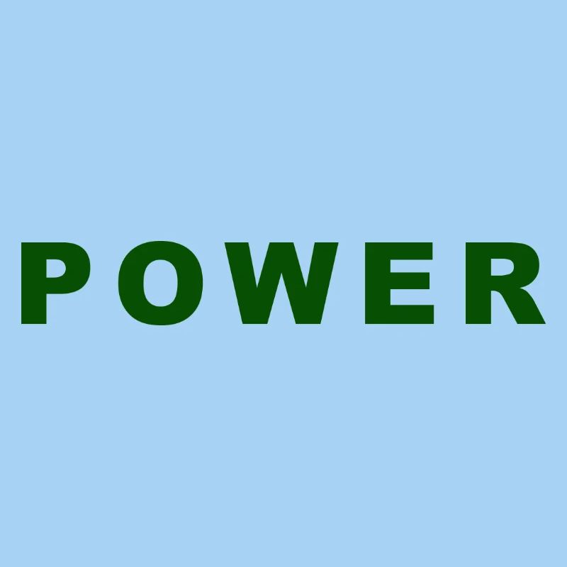 Conception de texte audacieuse Green Power