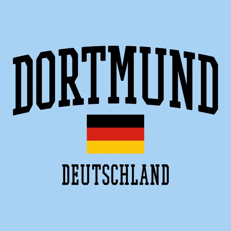  Dortmund Deutschland Flagge Design